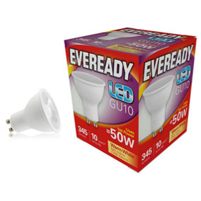 Eveready 4.7w GU10 3000k LED Bulb - Warm White