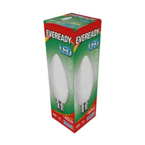 Eveready B22 LED Candle Bulb Daylight (6w)
