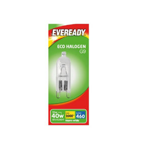 Eveready Eco Halogen G9 Capsule Bulb Clear (33w)
