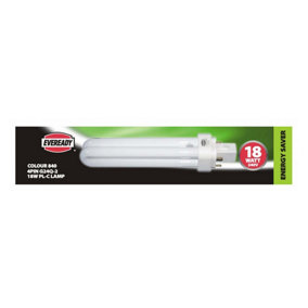 Eveready Energy Saver 4 Pin Bulb Cool White (One Size)