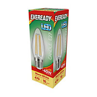 Eveready ES/E27 Filament Bulb Warm White (One Size)