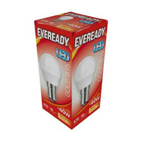 Eveready LED B15 Golf Bulb Warm White (6w)
