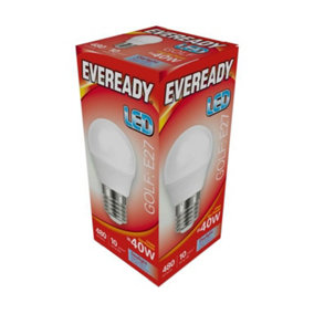 Eveready LED E27 Golf Bulb Daylight (6w)