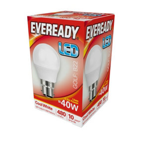 Eveready LED Golf Bulb Cool White (One Size)
