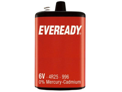 Eveready S4682 996 Battery 6V 996/4R25