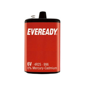 Eveready S4682 PJ996 6V Lantern Battery EVES4682
