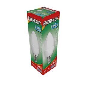 Eveready SES E14 LED Candle Bulb Daylight (6w)