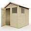 Everest Garden Shed with Apex Roof and Single Door - 6ft x 6ft