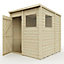 Everest Garden Shed with Pent Roof and Single Door - 6ft x 6ft