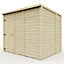 Everest Garden Shed with Pent Roof and Single Door - 8ft x 6ft - No Windows