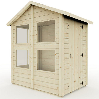 Everest Potting Shed with Apex Roof and Single Door - 4ft x 6ft