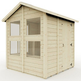 Everest Potting Shed with Apex Roof and Single Door - 6ft x 6ft
