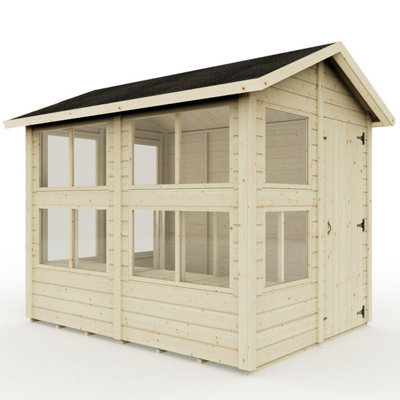 Everest Potting Shed with Apex Roof and Single Door - 8ft x 6ft