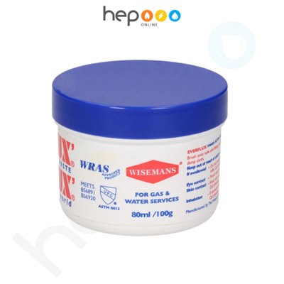 Everflux Plumbing Flux Copper Pipe Solder Professional Plumber 80ml Tub