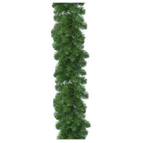 Everlands Plain Artificial Christmas Imperial garland indoor and outdoor 270cm x 20cm