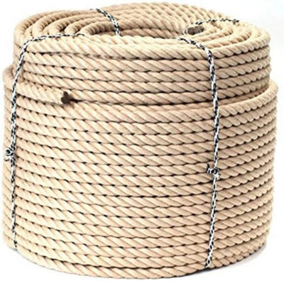 Everlasto 24mm Synthetic Polyhemp/Hempex Garden Decking Rope 24mm x 10M