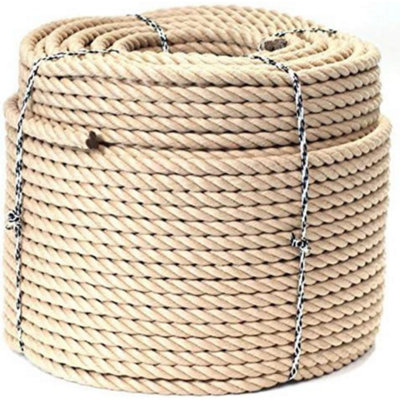 Everlasto 24mm Synthetic Polyhemp/Hempex Garden Decking Rope 24mm x 20M