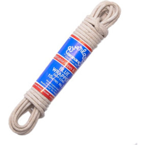 Everlasto 'Blue Wrapper' Waxed Cotton Sash Cord Pulley Line No.2 6mm x 25M