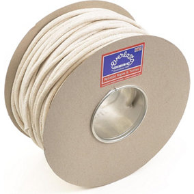 Everlasto 'Red Wrapper' Waxed Cotton Sash Cord Pulley Line No.2 6mm x 100M