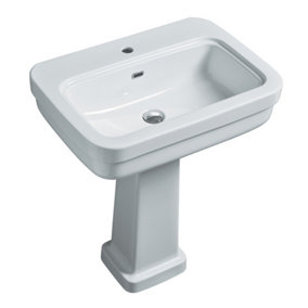 Everly Traditional Basin & Full Pedestal