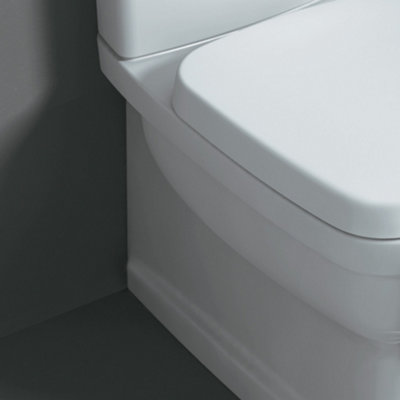 Everly Traditional Close Coupled Toilet with Soft Close Seat