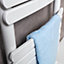 Everly White Heated Towel Rail - 1200x500mm
