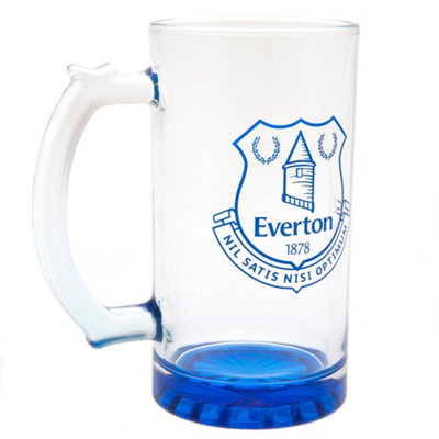 Everton FC Crest Gl Tankard Clear (One Size)