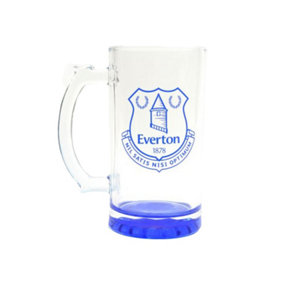 Everton FC Crest Stein Mug Clear/Blue (One Size)