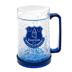 Everton FC Freezer Mug Clear/Blue (One Size)