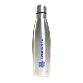 Everton FC Official Thermal Flask Silver (One Size)