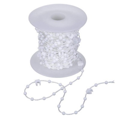 EveryBlind 20 Meter 200 clips Vertical Blind Bottom Chain for 3.5 Inch ...