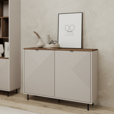 Evo 2 Door Sideboard with Textured Door