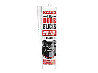 EVO-STIK 30610593 The Dogs Bllcks Multipurpose Adhesive & Sealant Black 290ml EVOTDBBL