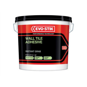 EVO-STIK 30812628 Instant Grab Wall Tile Adhesive 5 litre EVO416635