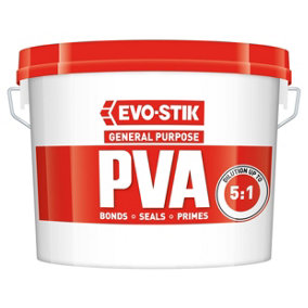 Evo Stik General Purpose PVA 2.5 Litre (2 Packs)