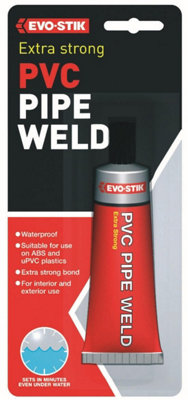 Evo-Stik PVC Pipe Weld Extra Strong Adhesive 50ml (12 Packs)