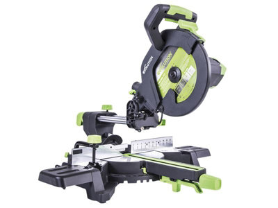 Evolution 052-0006 F255SMS TCT Multi-Material Sliding Mitre Saw 255mm 1600W 240V EVLF255SMS