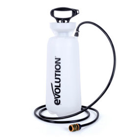 Evolution 15L Pressurised Water Bottle With Hand Pump And 3m Hose For Dust Suppression
