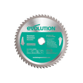 Evolution Aluminium Cutting Mitre Saw Blade 230 x 25.4mm x 80T