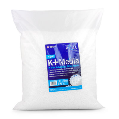 Evolution Aqua K+ Media 50L Floating (White) DIY at B&Q