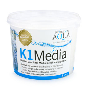 Evolution Aqua Kaldnes K1 Media 3 LTR (Litre)