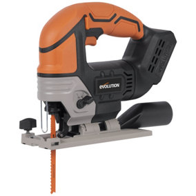 Evolution Cordless R90JGS-Li Jigsaw 18v Li-Ion EXT Inc Multi-Material Blades (Bare)