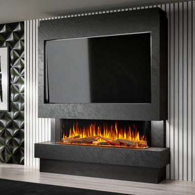 Evolution Fires Pre-Built Media Wall Package 10 with 1300 Advance ...