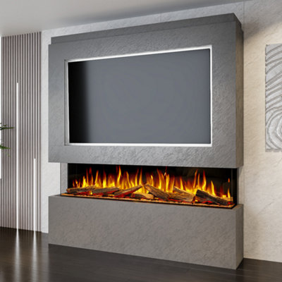 Evolution Fires Pre-Built Media Wall Package 12 with 1800 Advance ...