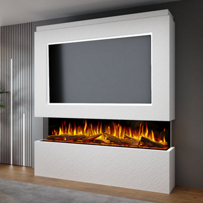 EVOLUTION FIRES PRE-BUILT MEDIA WALL PACKAGE 12 WITH 1800 ADVANCE ...