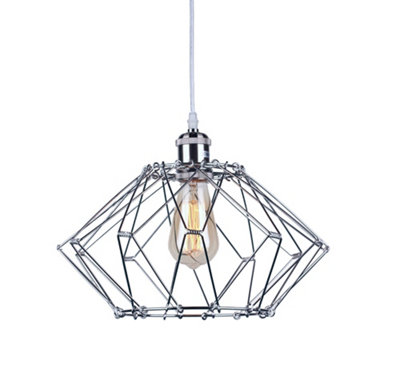 Evolution Geometric Linear Easy fit pendant Light Shade