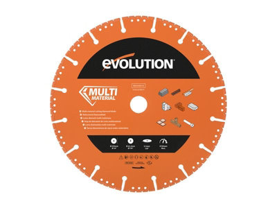 Evolution - Multi-Material Diamond Demolition Disc Cutter Blade 255 x 22.2mm