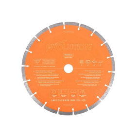 Evolution - Premium Diamond Disc Cutter Blade 255 x 22.2mm