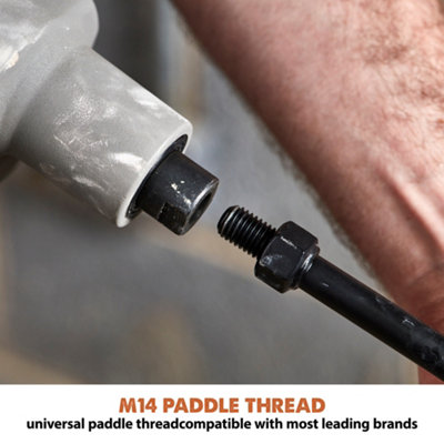 Evolution R120MXR-Li Cordless 18v Li-Ion EXT Mixer With 120mm Multi-Mix Paddle