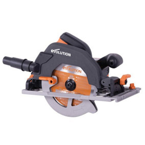 Evolution R185CCSX+ 185mm Circular Saw With TCT Multi-Material Cutting Blade (110V)